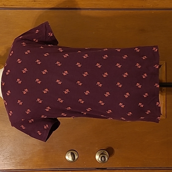 Merona Purple Bird Tee - Picture 4 of 8